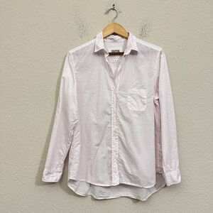 GRAYSON The Hero Button-Up Long Sleeve Shirt Pink Heart Print